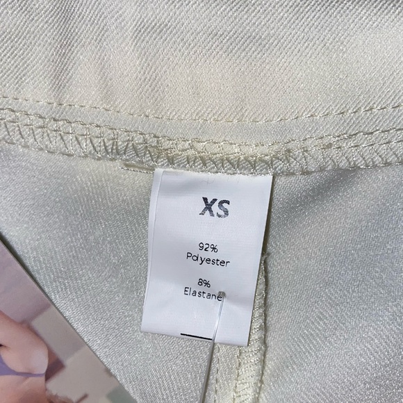 HALARA Cream Wide Leg Pants - Picture 12 of 14